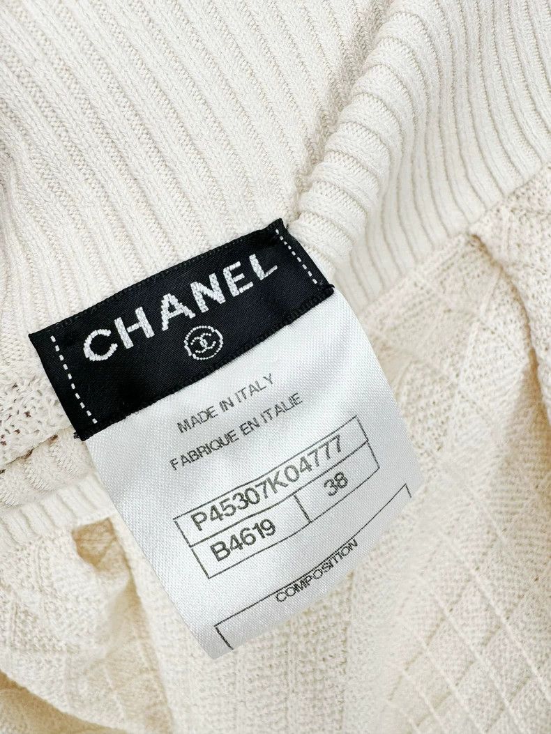 Chanel Chanel Knitted Skirt Size 38 Authentic Size 38" / US 16 / IT 52 - 3 Thumbnail