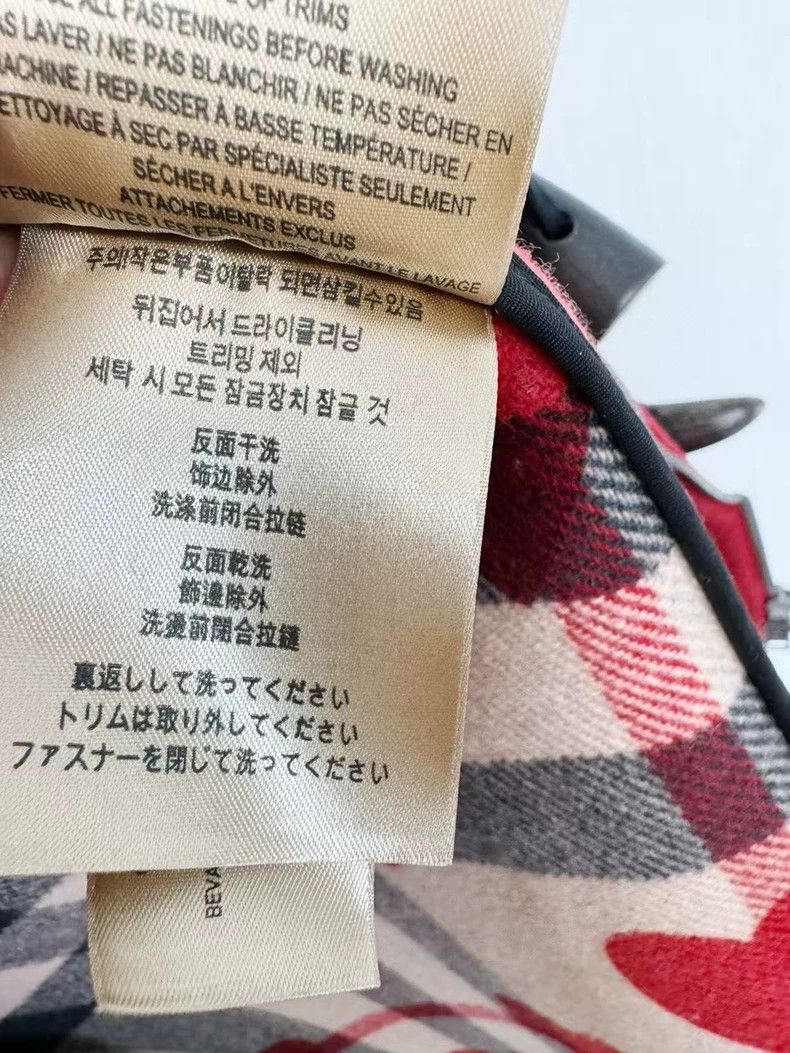 Burberry Burberry Red Wool Coat with Hood Size XS / US 0-2 / IT 36-38 - 6 Thumbnail