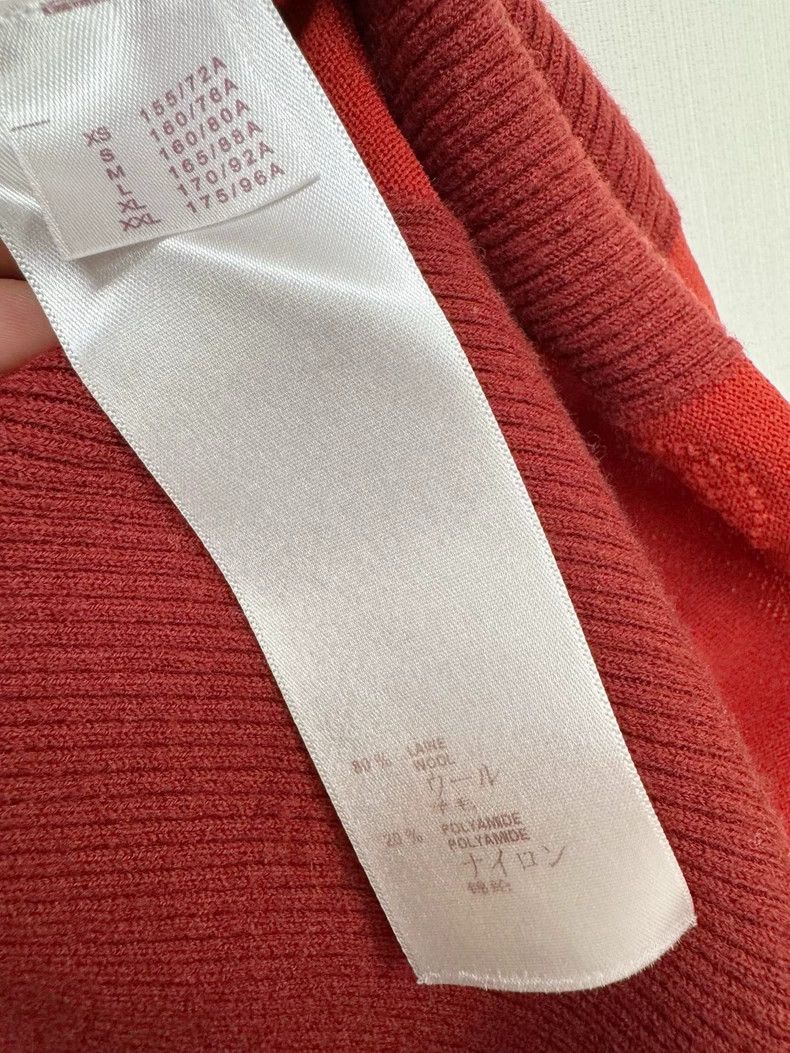 Louis Vuitton Louis Vuitton Red Wool Sweater Size M Size M / US 6-8 / IT 42-44 - 4 Thumbnail
