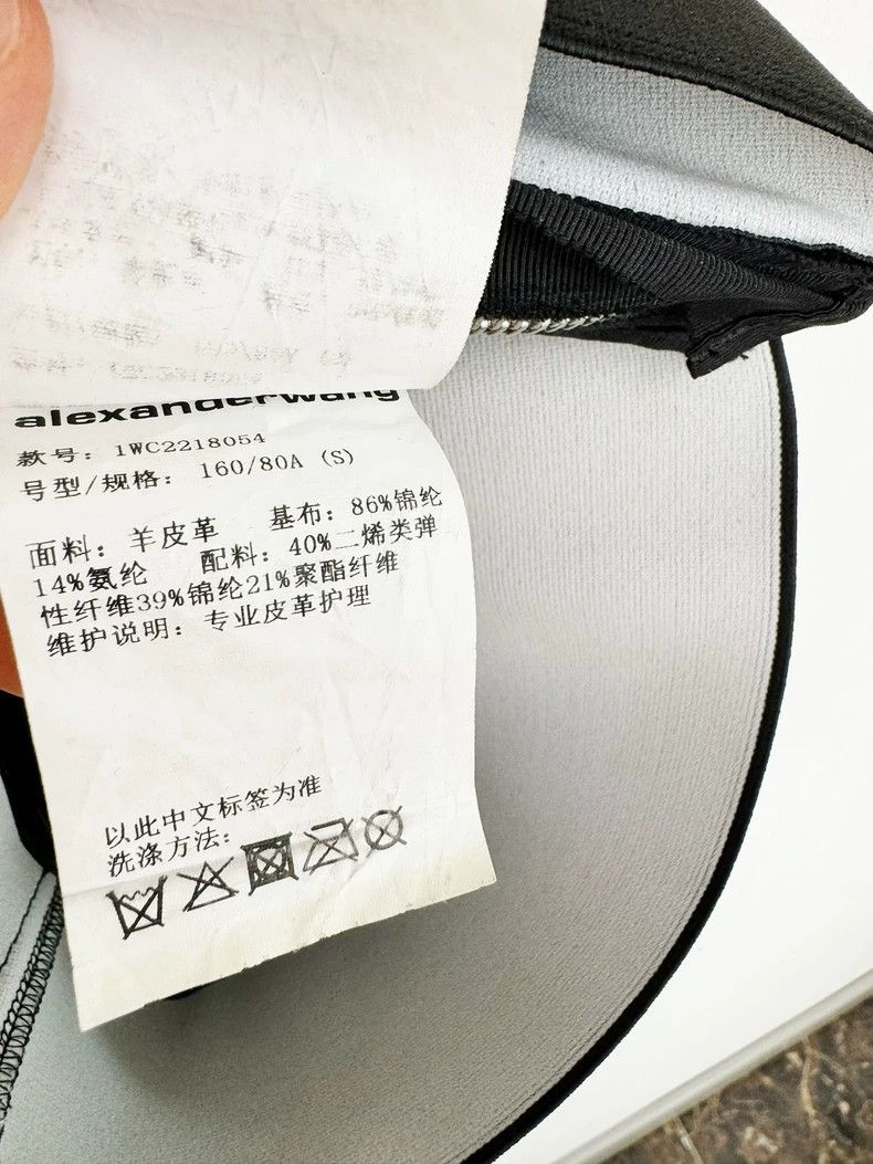 Alexander Wang Alexander Wang Black Crop Top Size S Size S / US 4 / IT 40 - 5 Thumbnail