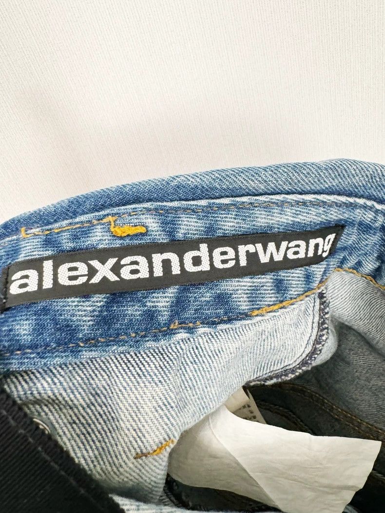 Alexander Wang Alexander Wang Denim Skirt Size 24 Size 24" / US 00 / IT 34 - 3 Thumbnail