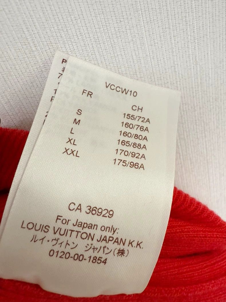 Louis Vuitton Louis Vuitton Red Wool Dress Size S Size S / US 4 / IT 40 - 6 Thumbnail
