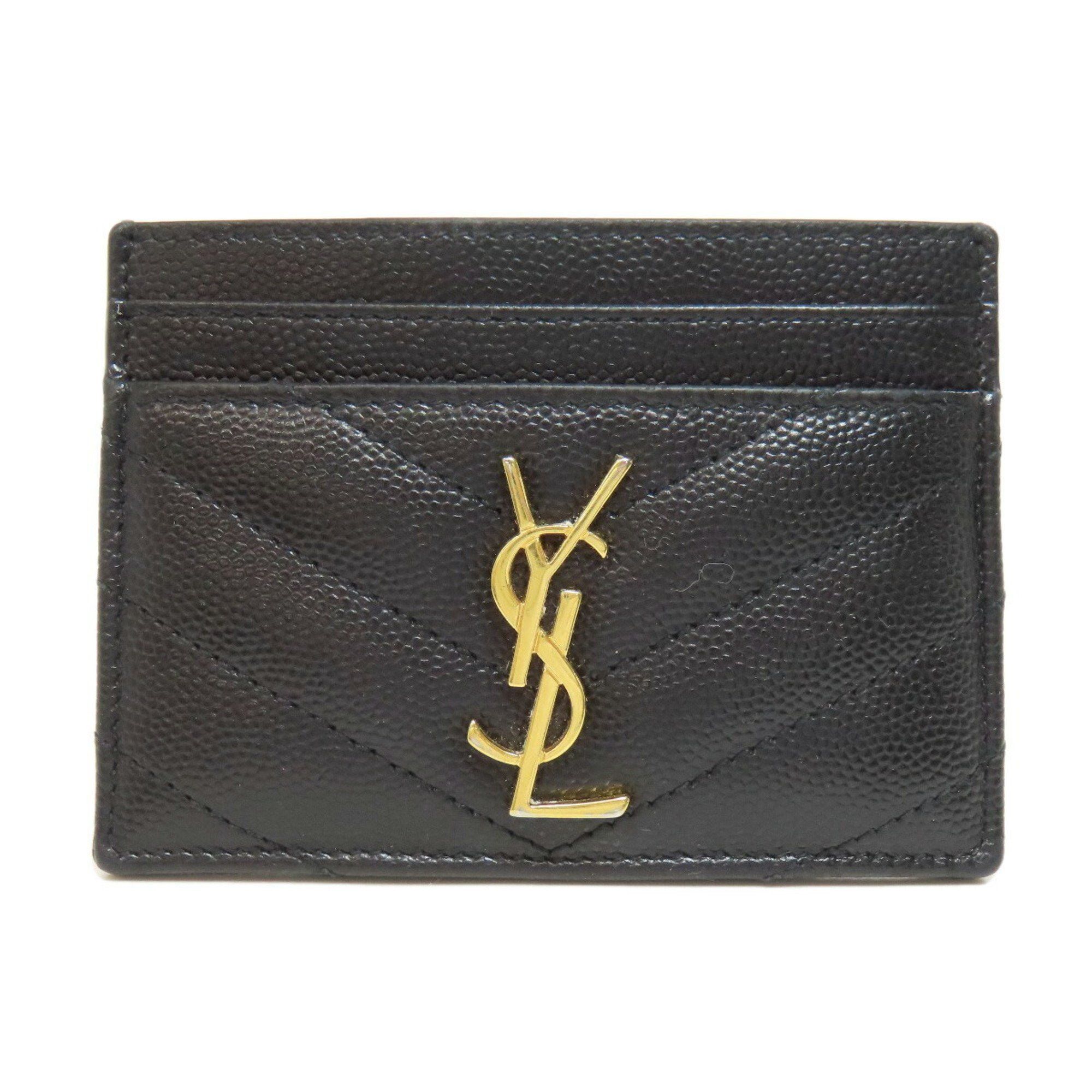 Yves Saint Laurent Yves Saint Laurent Business Card Holder/Card Case Leather Women's YVES SAINT LAURENT Size ONE SIZE - 11 Thumbnail