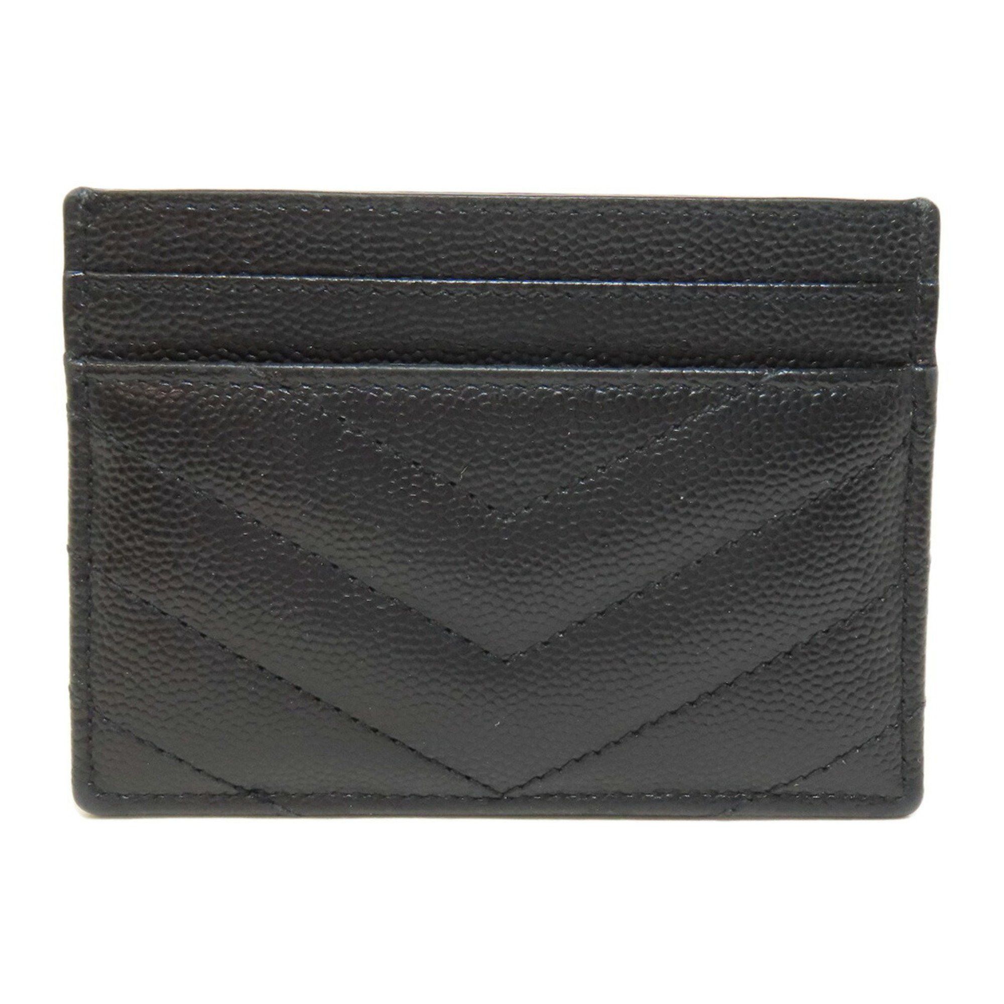 Yves Saint Laurent Yves Saint Laurent Business Card Holder/Card Case Leather Women's YVES SAINT LAURENT Size ONE SIZE - 2 Thumbnail