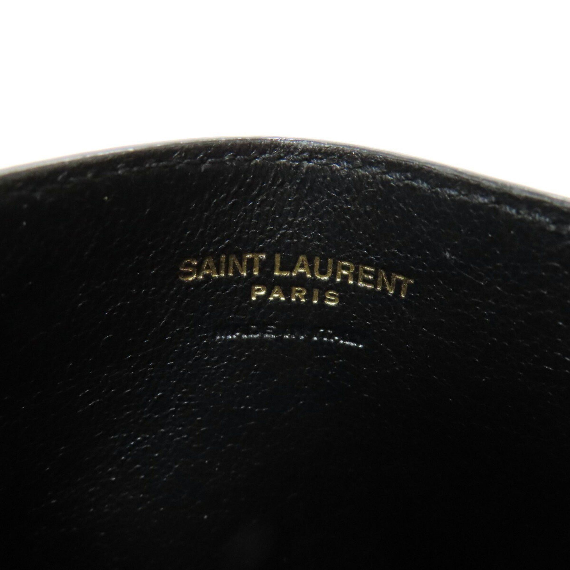 Yves Saint Laurent Yves Saint Laurent Business Card Holder/Card Case Leather Women's YVES SAINT LAURENT Size ONE SIZE - 5 Thumbnail