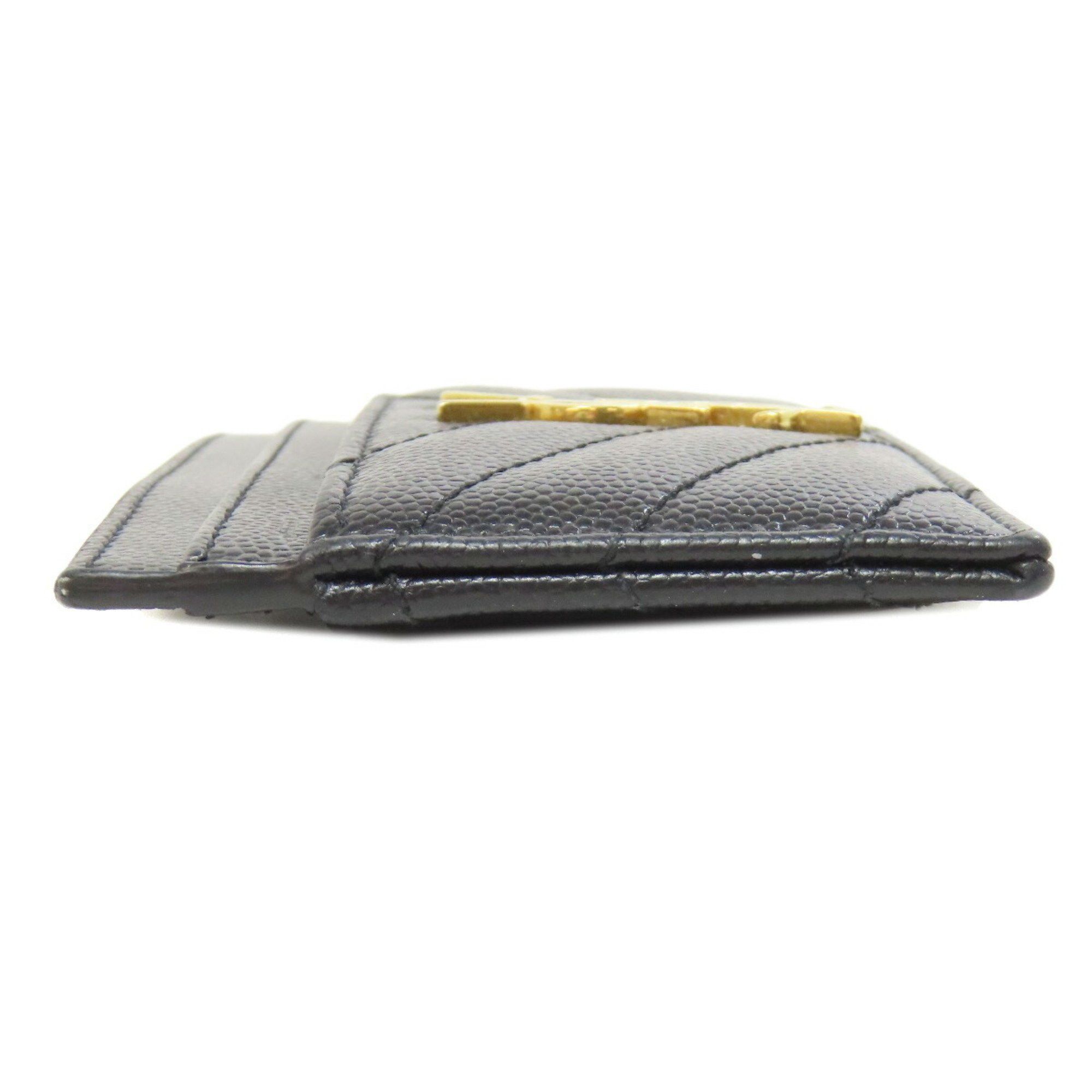 Yves Saint Laurent Yves Saint Laurent Business Card Holder/Card Case Leather Women's YVES SAINT LAURENT Size ONE SIZE - 3 Thumbnail