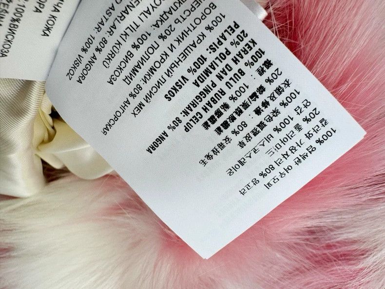 Prada Miumiu Pink Faux Fur Coat Size S / US 4 / IT 40 - 6 Thumbnail