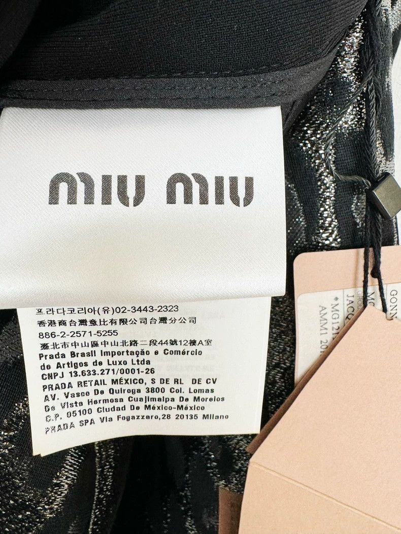 Prada Miu Miu Leopard Print A-Line Skirt Size 38" / US 16 / IT 52 - 3 Thumbnail