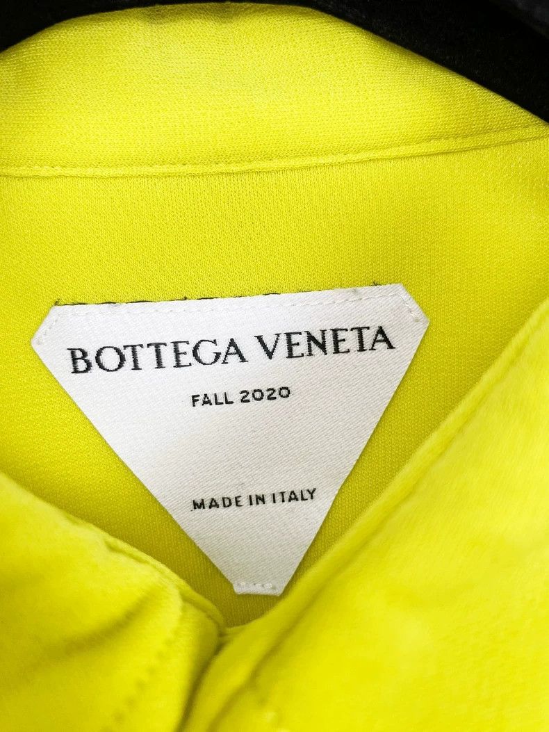 Bottega Veneta Bottega Veneta Yellow Polyester Shirt Size S / US 4 / IT 40 - 2 Thumbnail