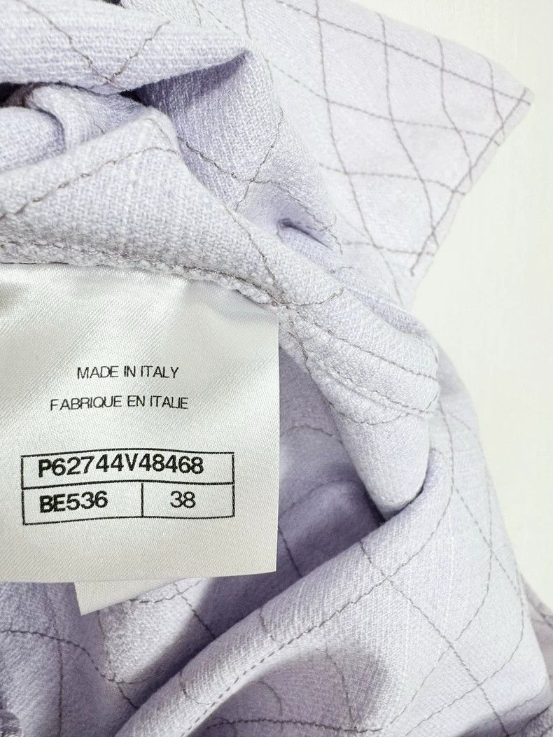 Chanel Purple Denim Shirt from Chanel Size M / US 6-8 / IT 42-44 - 4 Thumbnail