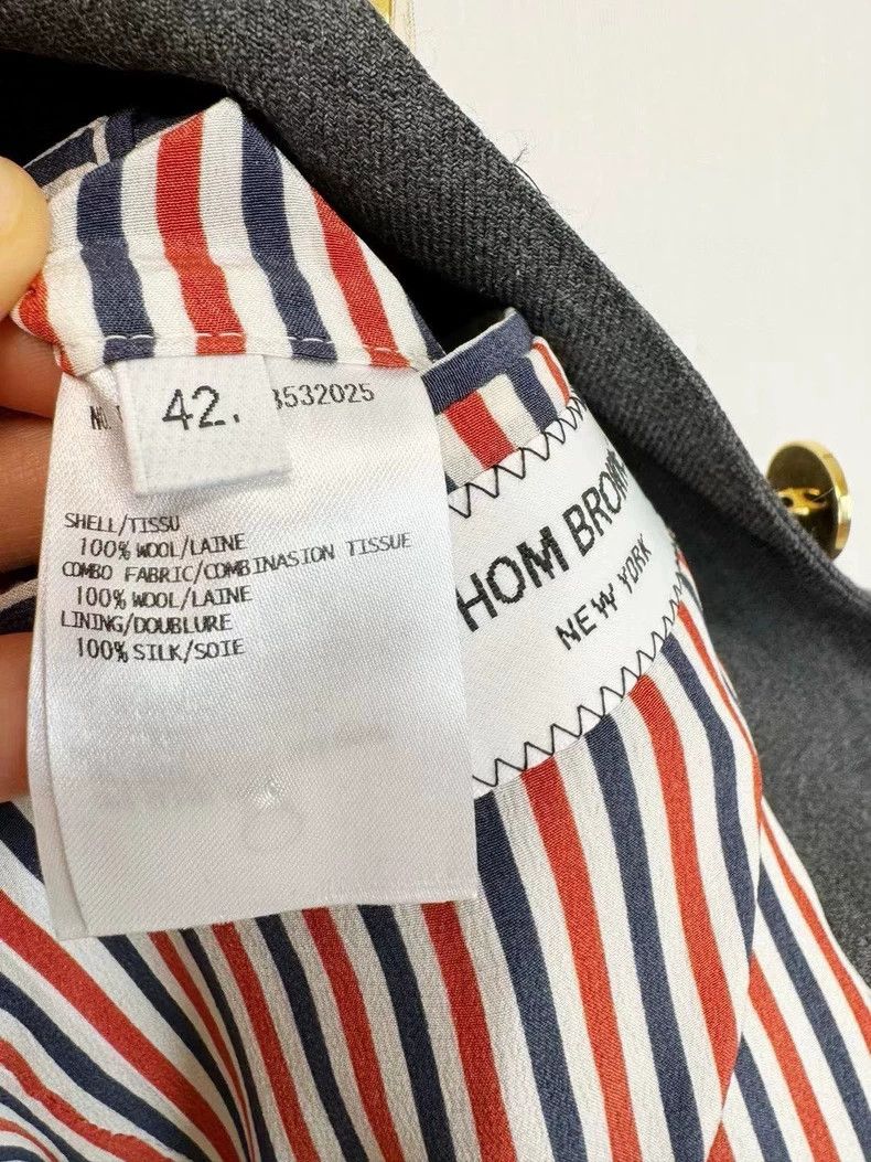 Thom Browne Thom Browne Wool Blazer Size 42 Size L / US 10 / IT 46 - 6 Thumbnail