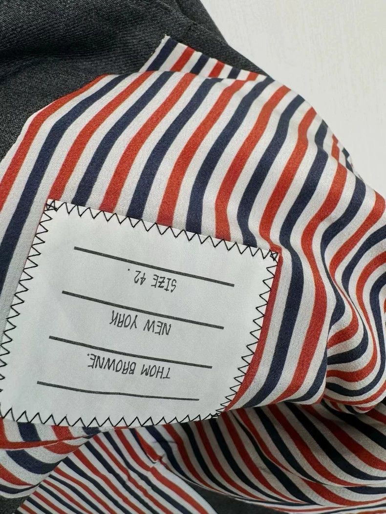 Thom Browne Thom Browne Wool Blazer Size 42 Size L / US 10 / IT 46 - 4 Thumbnail