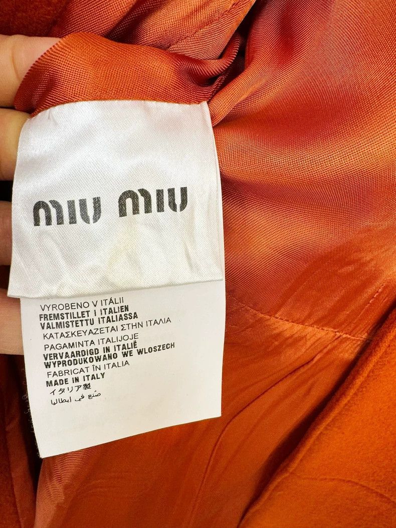 Prada Miumiu Wool Coat Limited Edition Size 40 Size M / US 6-8 / IT 42-44 - 3 Thumbnail