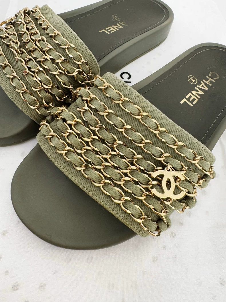 Chanel Chanel Chain Slide Sandals Size 36 Size US 6 / IT 36 - 2 Thumbnail