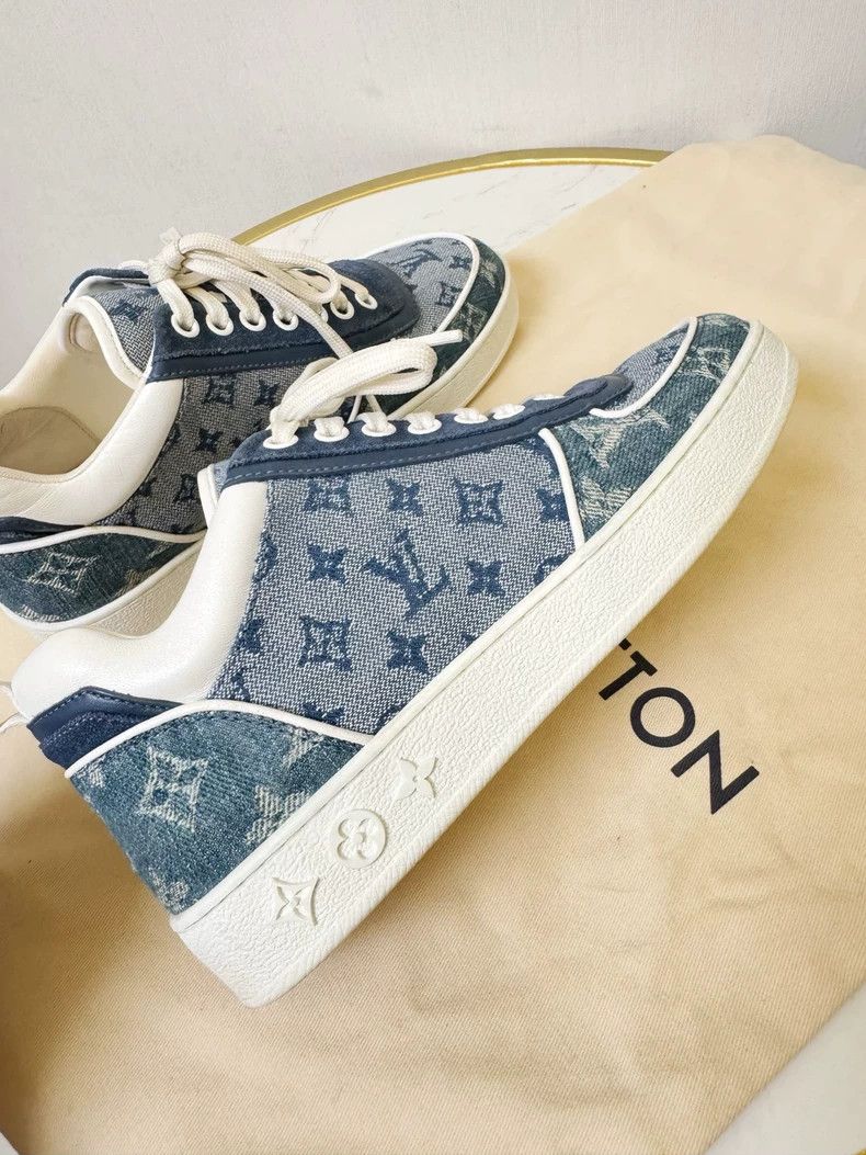 Louis Vuitton Louis Vuitton Denim Sneakers Size 35 Size US 5 / IT 35 - 2 Thumbnail