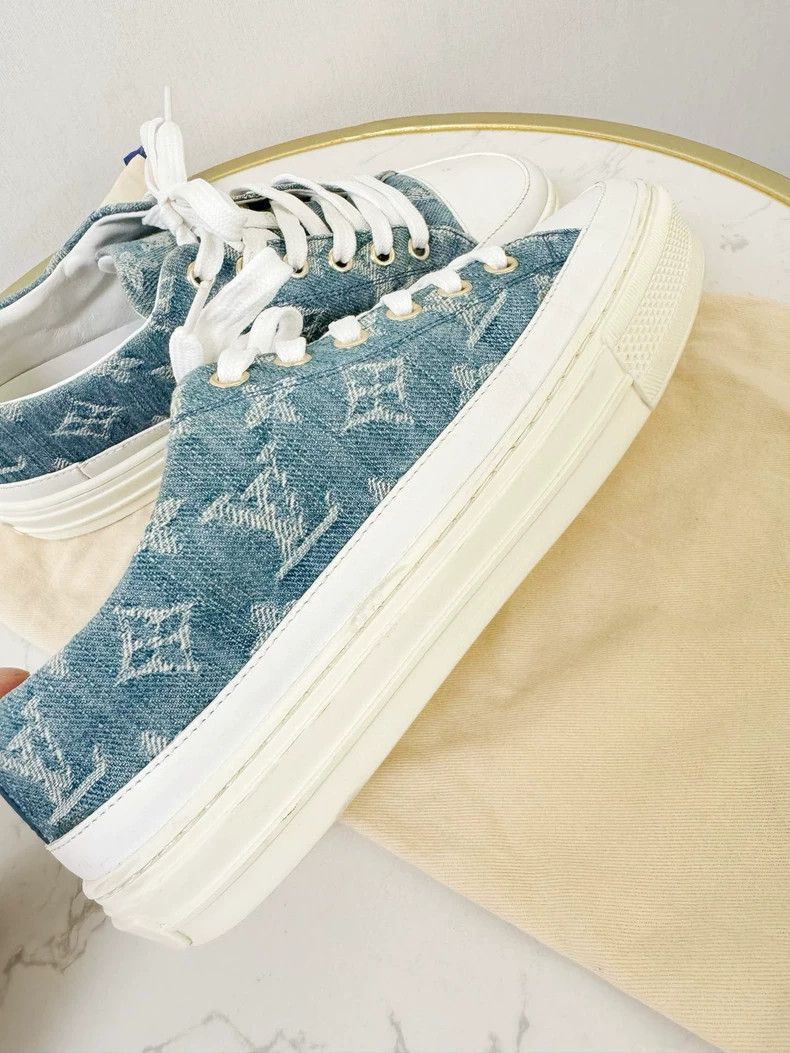 Louis Vuitton Louis Vuitton Canvas Sneakers Size 36 Size US 6 / IT 36 - 2 Thumbnail