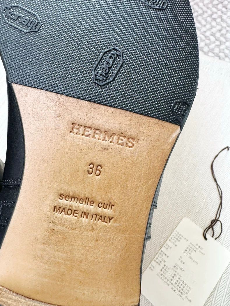 Hermes Hermes Black Ankle Boot Size 36 Size US 6 / IT 36 - 5 Thumbnail