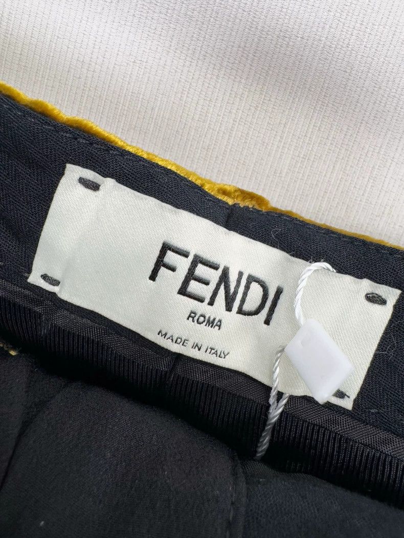 Fendi Fendi Velvet Sport Pants Size 40 Size 40" / US 18 - 2 Thumbnail