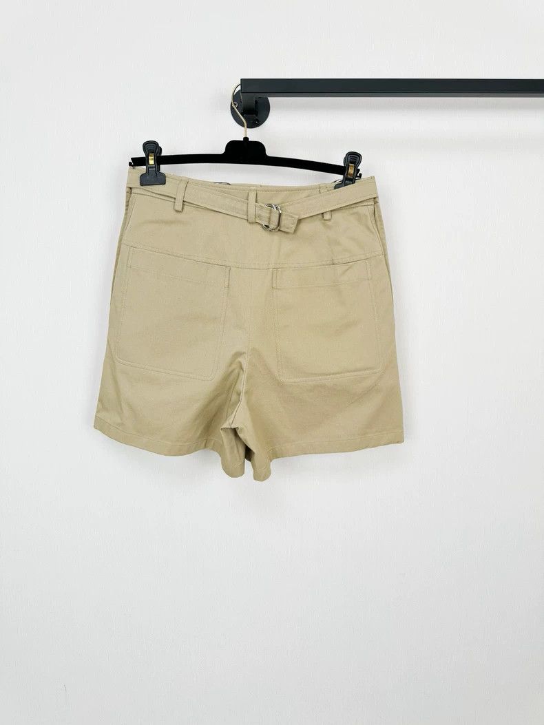 Hermes Hermes Beige Pleated Shorts with Tags Size 38" / US 16 / IT 52 - 6 Thumbnail