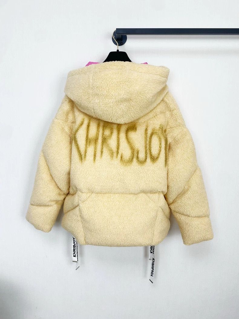 Moncler Khrisjoy Teddy Winter Jacket with Hood Size XS / US 0-2 / IT 36-38 - 7 Thumbnail