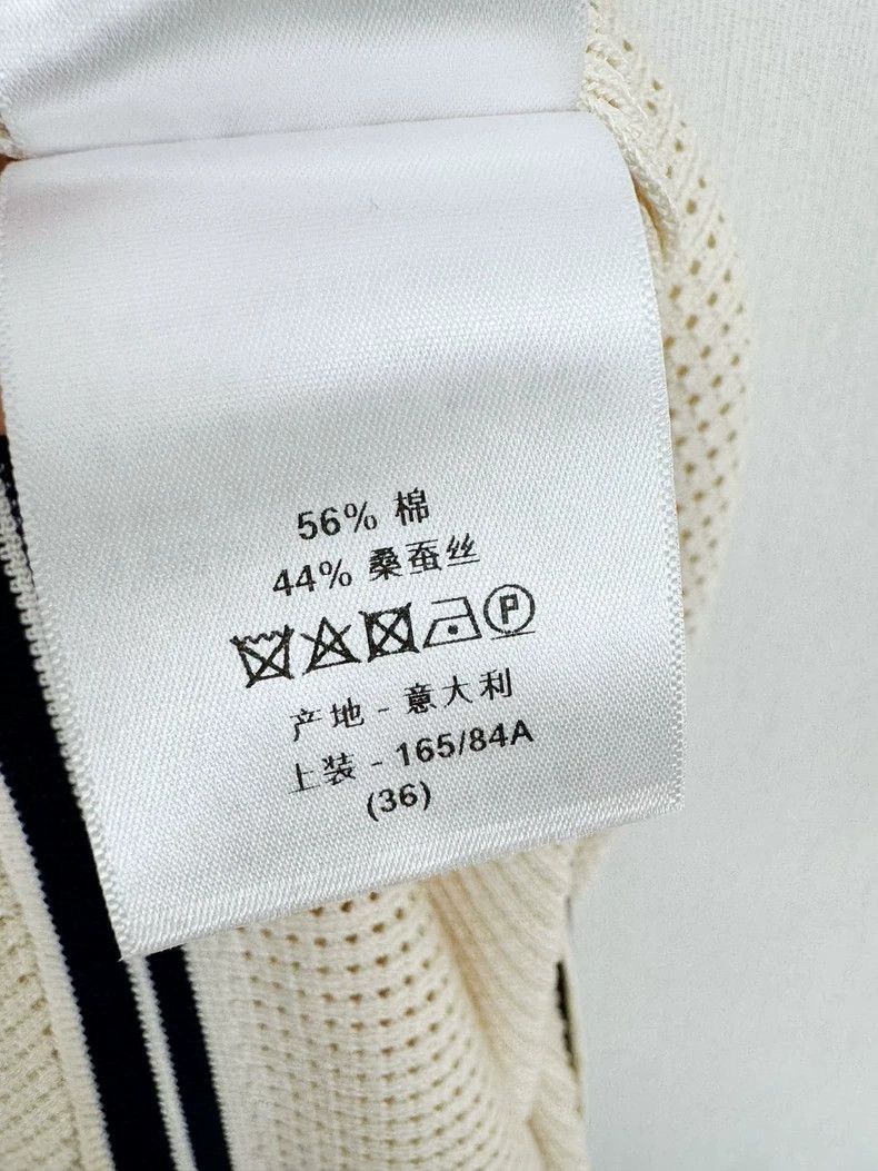 Dior Dior Knitted Vest with J'ADIOR Design Size S / US 4 / IT 40 - 4 Thumbnail