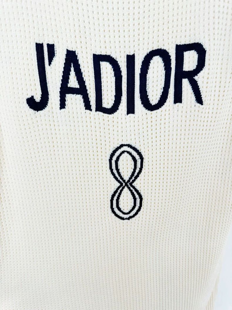 Dior Dior Knitted Vest with J'ADIOR Design Size S / US 4 / IT 40 - 5 Thumbnail