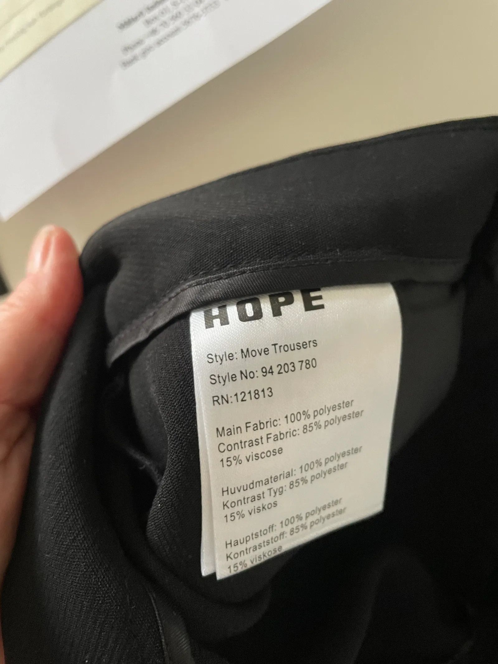 Hope Hope Move trousers Pants Size 25" / US 0 / IT 36 - 4 Thumbnail
