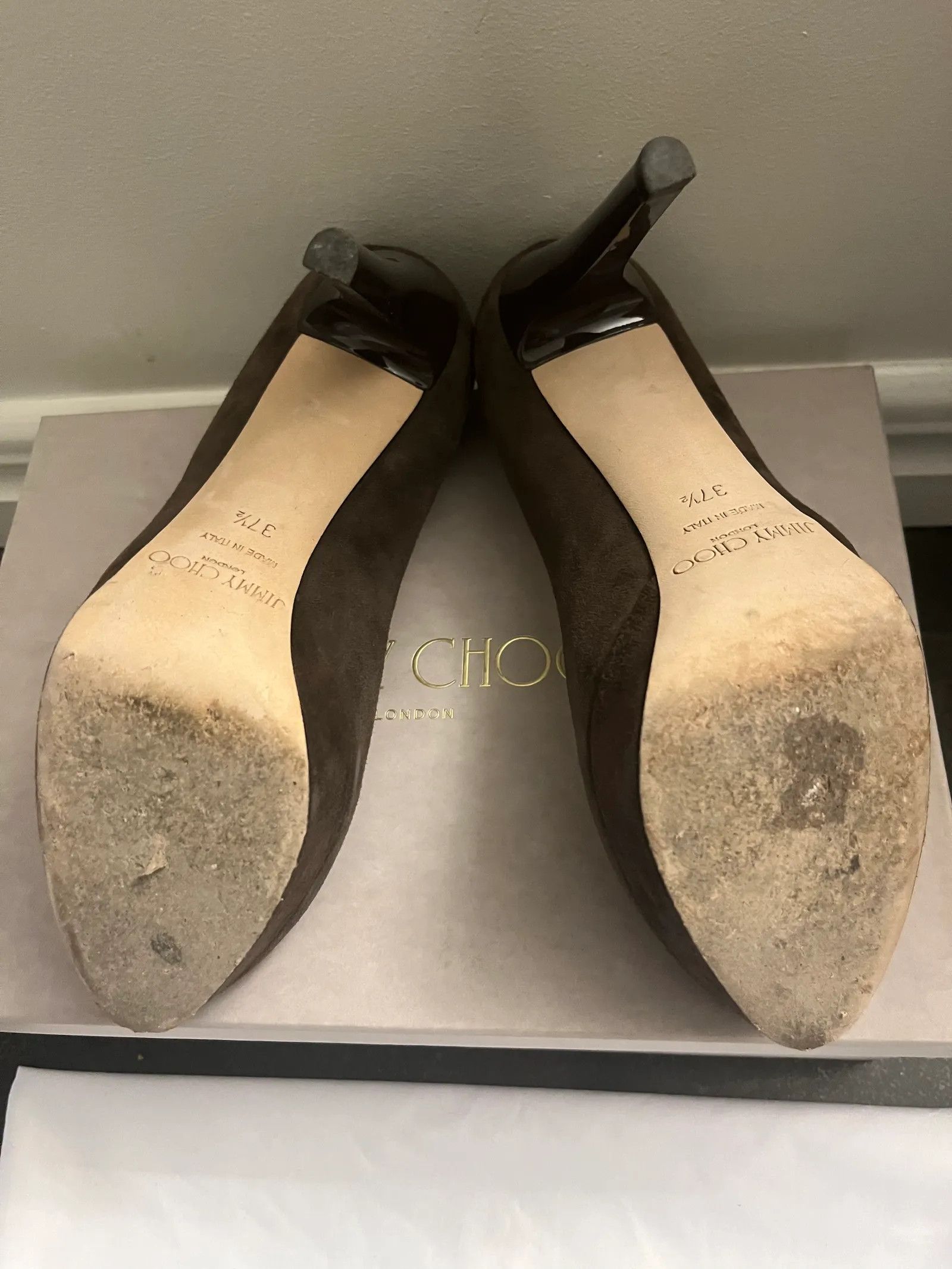 Jimmy Choo Jimmy Choo Alex Heels Size US 7.5 / IT 37.5 - 5 Thumbnail
