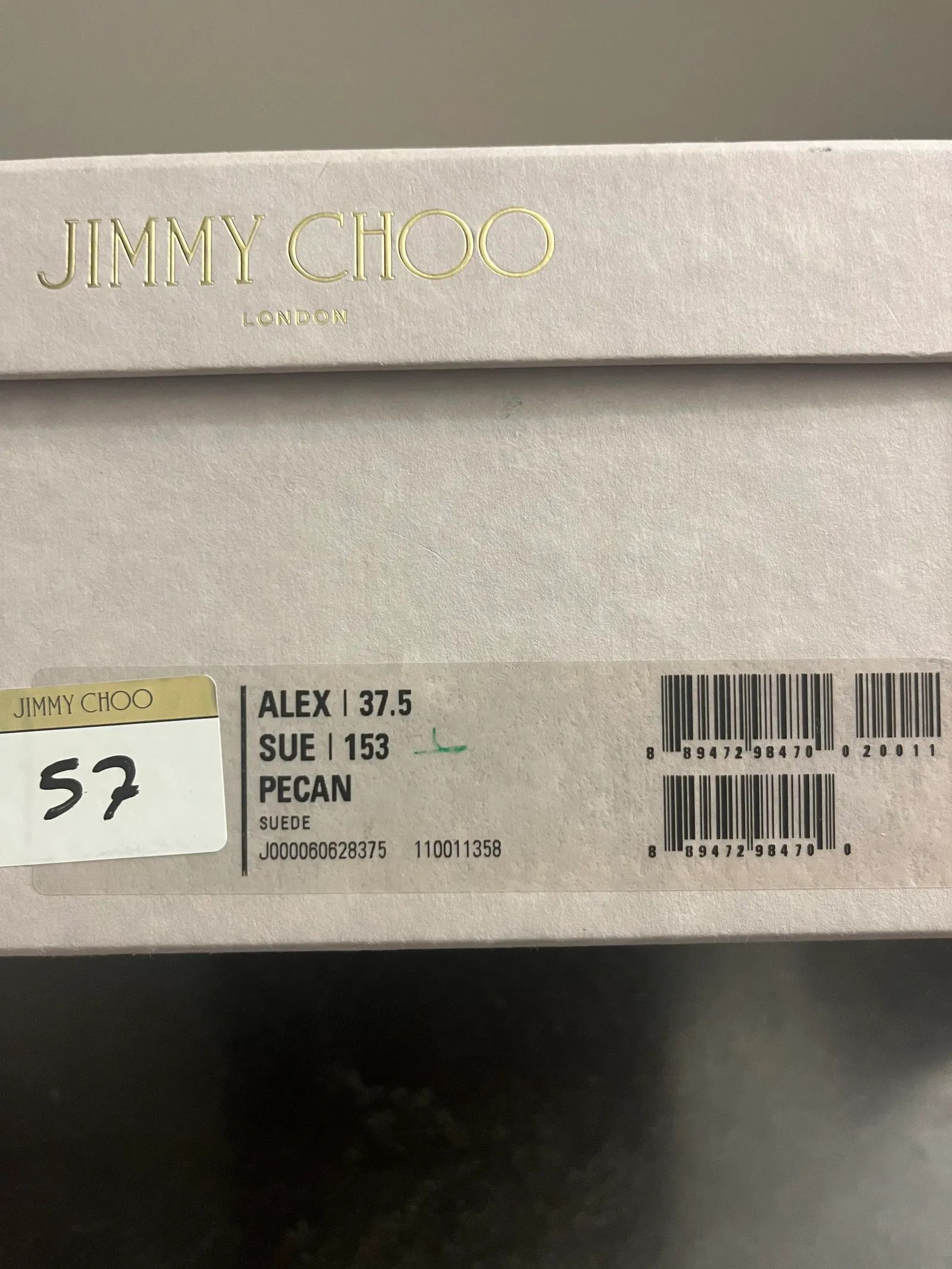 Jimmy Choo Jimmy Choo Alex Heels Size US 7.5 / IT 37.5 - 3 Thumbnail