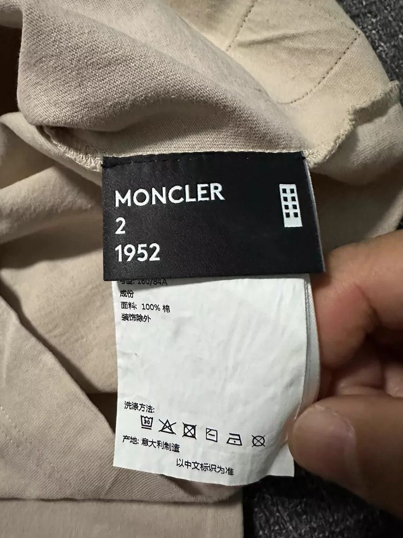 Moncler Moncler Olive Short Sleeve T-Shirt Size M / US 6-8 / IT 42-44 - 5 Thumbnail