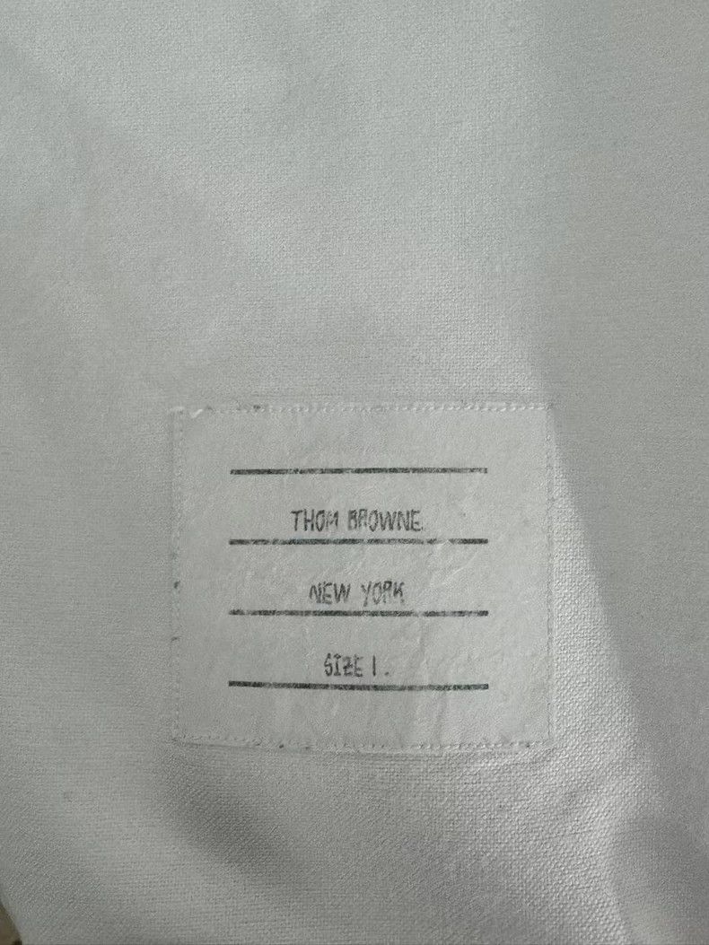 Thom Browne Thom Browne Dog Striped Shirt Size 1 - dmc Size US S / EU 44-46 / 1 - 5 Thumbnail