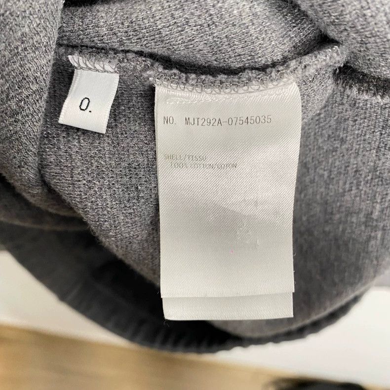 Thom Browne Thom Browne Gray Quarter-Zip Knit Sweatshirt - dmc Size US XXS / EU 40 - 5 Thumbnail