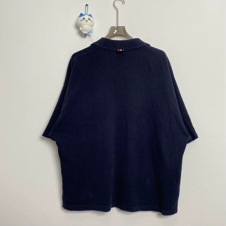 Thom Browne Thom Browne Navy Color Polo Shirt Size 5 - dmc Size US L / EU 52-54 / 3 - 3 Thumbnail