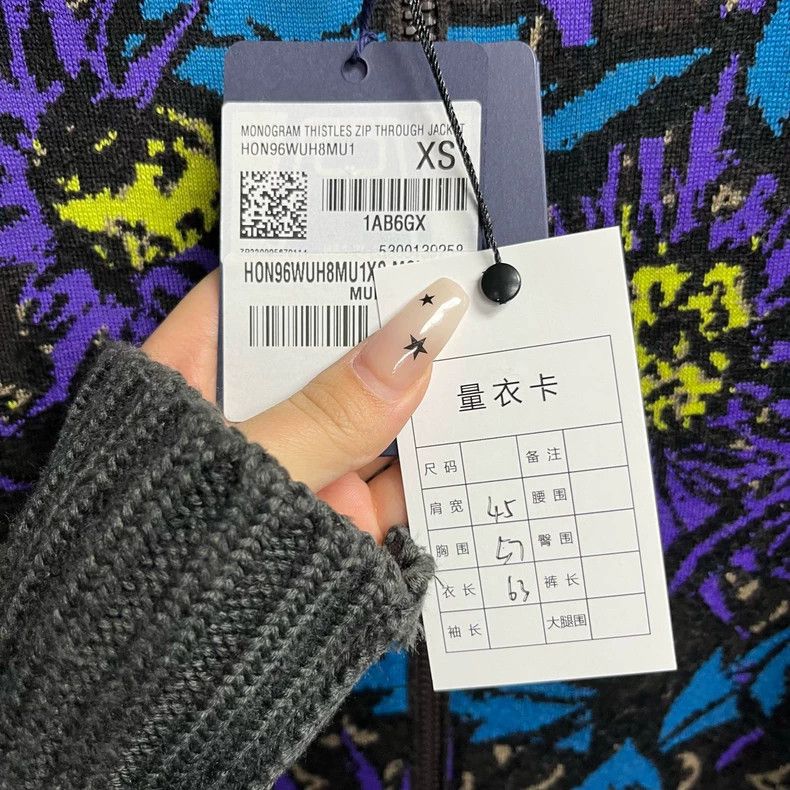 Louis Vuitton Louis Vuitton Black Floral Zip Long Sleeve Jacket - dmc Size US XS / EU 42 / 0 - 2 Thumbnail