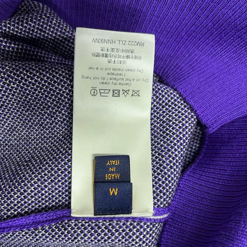 Louis Vuitton Louis Vuitton Purple Cartoon Sweatshirt with Logo - dmc Size US L / EU 52-54 / 3 - 4 Thumbnail