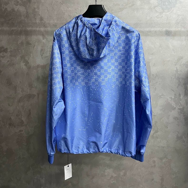 Louis Vuitton Louis Vuitton Blue Checkered Windbreaker Jacket - dmc Size US L / EU 52-54 / 3 - 5 Thumbnail
