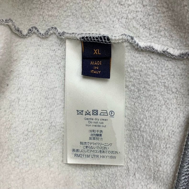 Louis Vuitton Louis Vuitton Embroidered Gray Sweatshirt - dmc Size US XL / EU 56 / 4 - 4 Thumbnail