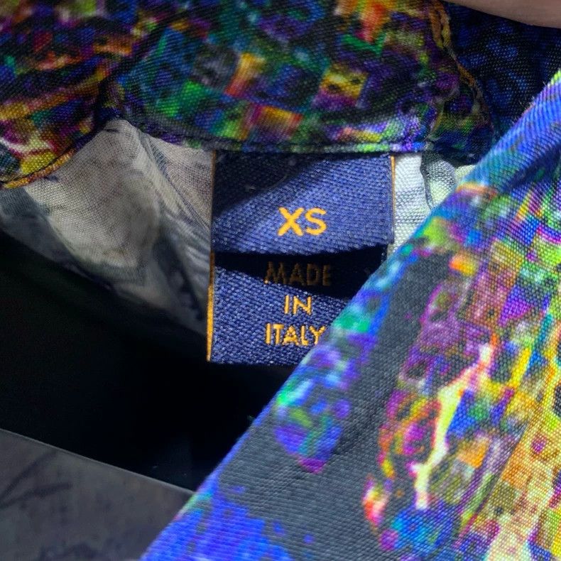 Louis Vuitton Classic Silk Shirt with Artistic Design - dmc Size US XS / EU 42 / 0 - 4 Thumbnail