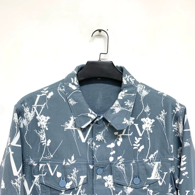 Louis Vuitton Louis Vuitton Floral Denim Jacket Size 56 - dmc Size US L / EU 52-54 / 3 - 5 Thumbnail