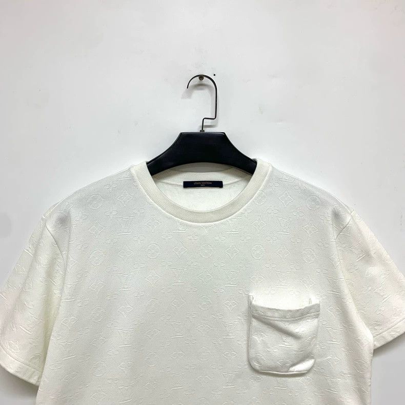 Louis Vuitton LV Logo Short Sleeve Shirt in White - dmc Size US M / EU 48-50 / 2 - 4 Thumbnail