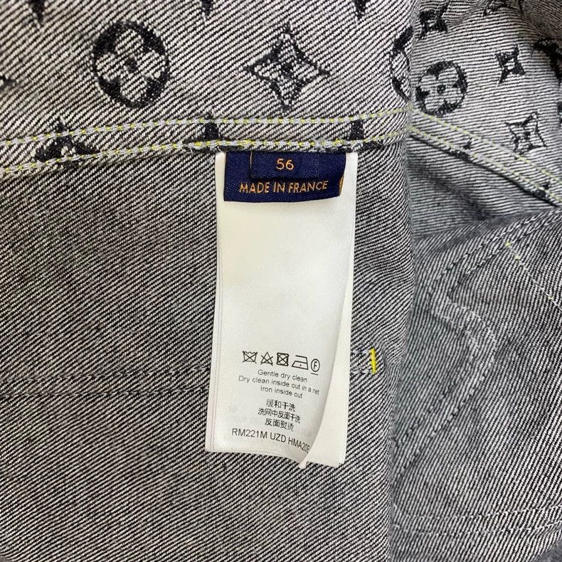 Louis Vuitton Louis Vuitton NIGO Denim Jacket Size 56 - dmc Size US L / EU 52-54 / 3 - 4 Thumbnail