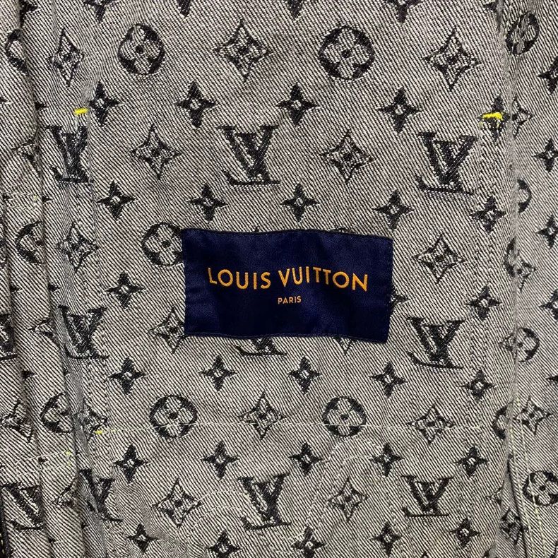 Louis Vuitton Louis Vuitton NIGO Denim Jacket Size 56 - dmc Size US L / EU 52-54 / 3 - 3 Thumbnail