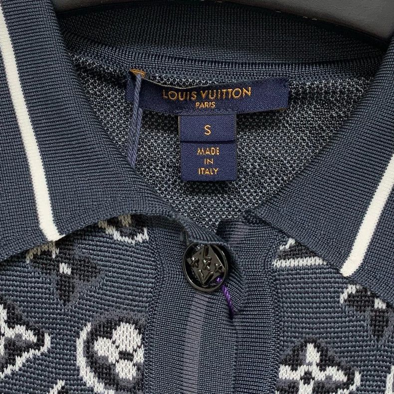 Louis Vuitton Louis Vuitton Printed Knit Short Sleeve Shirt - dmc Size US S / EU 44-46 / 1 - 2 Thumbnail