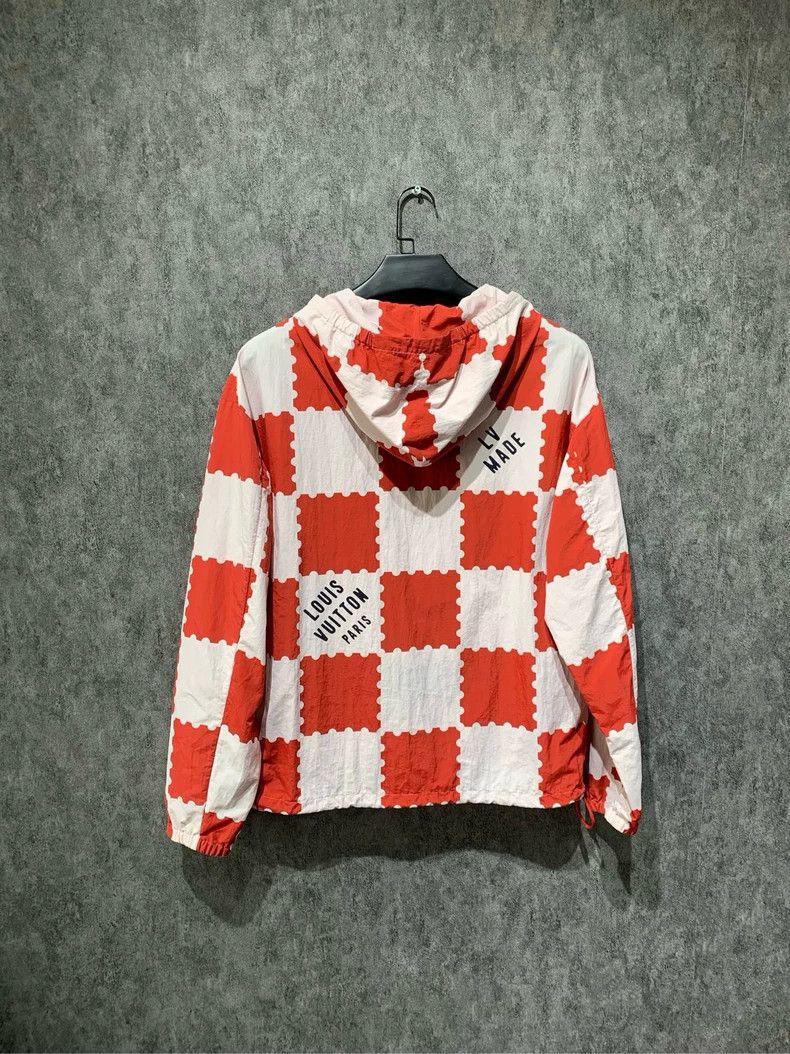 Louis Vuitton Louis Vuitton Nigo Red White Checkered Jacket - dmc Size US L / EU 52-54 / 3 - 5 Thumbnail