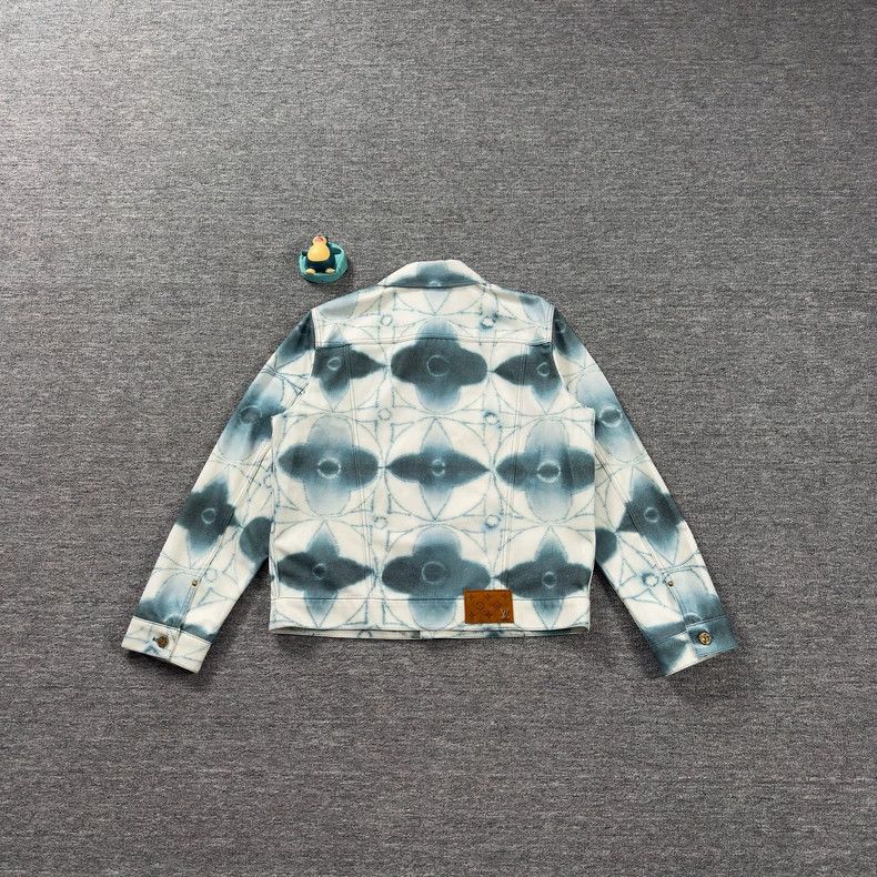 Louis Vuitton Tie-Dye Print Denim Jacket - dmc Size US L / EU 52-54 / 3 - 8 Thumbnail