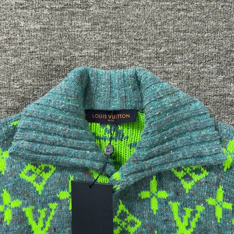 Louis Vuitton Limited Edition Green Cardigan for Year of Tiger - dmc Size US S / EU 44-46 / 1 - 2 Thumbnail