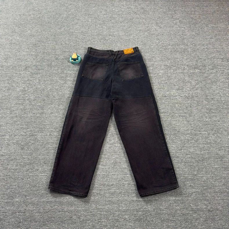 Louis Vuitton Vintage Printed Black Denim Pants - dmc Size US 32 / EU 48 - 7 Thumbnail