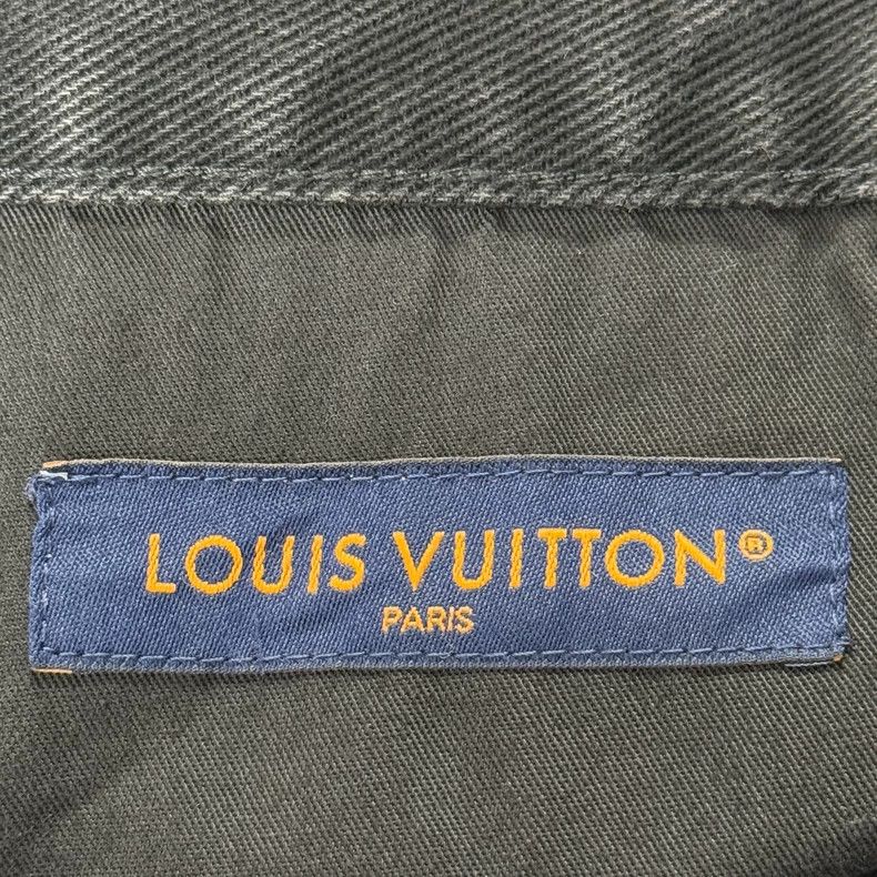 Louis Vuitton Vintage Printed Black Denim Pants - dmc Size US 32 / EU 48 - 5 Thumbnail