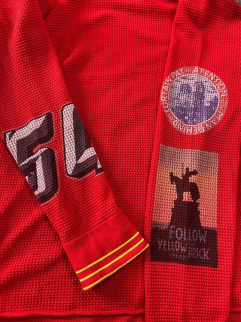 Louis Vuitton Louis Vuitton Red Knitted Top with Logo - dmc Size US S / EU 44-46 / 1 - 6 Thumbnail