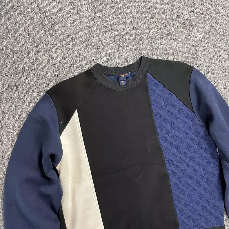 Louis Vuitton Louis Vuitton Color Block Sweatshirt Size S - dmc Size US S / EU 44-46 / 1 - 9 Thumbnail